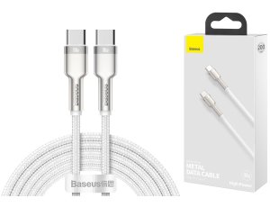 Kabel USB-C - USB-C BASEUS Cafule Metal 100W 2 m