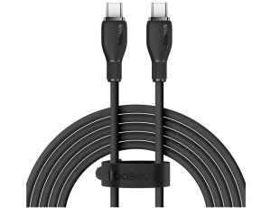 Kabel USB-C - USB-C BASEUS Pudding Series 100W 1.2 m Czarny