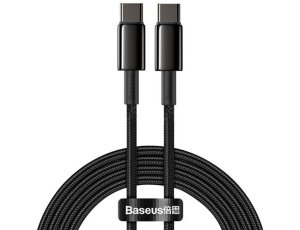 Kabel USB-C - USB-C BASEUS Tungsten Gold 100W 2 m