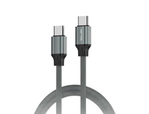 Kabel USB-C - USB-C BELINE BLNCBC03 65W 1 m Czarny
