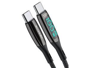 Kabel USB-C - USB-C BLITZWOLF BW-TC23 100W 1.8 m Czarny