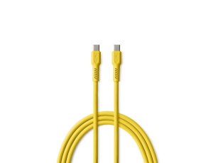Kabel USB-C - USB-C COLORUM CK60-CC-05 1.8 m Żółty