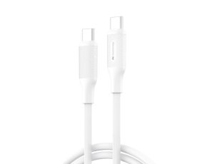 Kabel USB-C — USB-C ENCORE ENERGY MD-60CC05W 0,5m 60W Biały