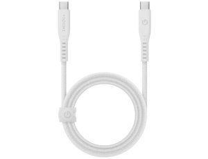 Kabel USB-C - USB-C ENERGEA Flow MFi 240W 1.5 m Biały