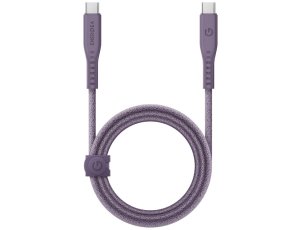 Kabel USB-C - USB-C ENERGEA Flow MFi 240W 1.5 m Fioletowy