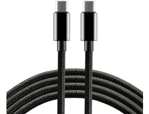 Kabel USB-C - USB-C EVERACTIVE CBB-2PD3 60W 2 m Czarny