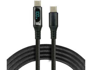 Kabel USB-C - USB-C EVERACTIVE CBB-2PD5L 100W 2 m Czarny