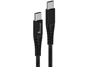 Kabel USB-C - USB-C EXTRALINK Smart Life Cable 100W 2m Czarny