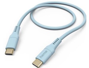 Kabel USB-C - USB-C HAMA Flexible 1.5 m Niebieski