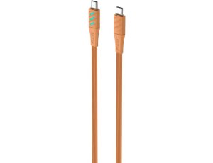 Kabel USB-C - USB-C HAVIT CB6254 60W 1 m Pomarańczowy