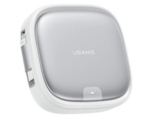 Kabel USB-C - USB-C/Lightning/Micro USB USAMS SJ650USB02 1 m Srebrny