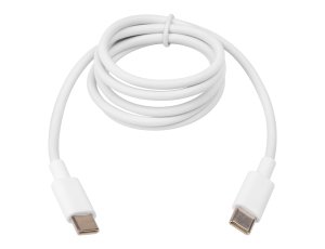 Kabel USB-C USB-C MASTERLED 1m Quick Charge QC 20W typ C biały
