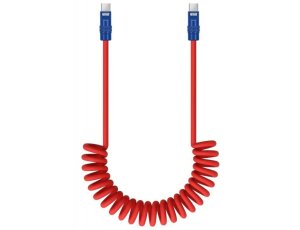 Kabel USB-C - USB-C NEWELL 100W 1.5 m Czerwono-granatowy