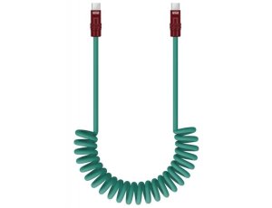 Kabel USB-C - USB-C NEWELL 100W 1.5 m Zielono-bordowy