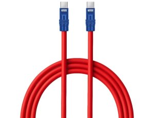 Kabel USB-C - USB-C NEWELL 100W 2 m Czerwono-granatowy