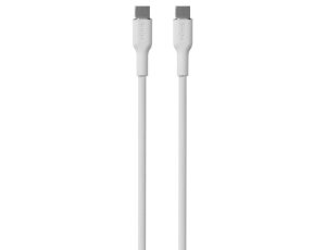 Kabel USB-C - USB-C PURO Icon Soft Cable 1.5 m Biały