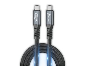 Kabel USB-C - USB-C REAGLE RUC300M -3M PD 240W szybkie ładowanie QC 4.0 USB 3.2 TYP C 20Gbps 4K144Hz