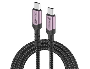 Kabel USB-C - USB-C REAGLE RUC50S - 50 CM PD 240W 5A do iPhone 15 16, MacBook Pro Air QC 4.0