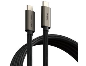 Kabel USB-C - USB-C RINGKE USB 3.2 Gen PD240W 1 m Czarny