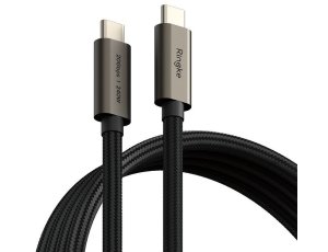 Kabel USB-C - USB-C RINGKE USB 3.2 Gen PD240W 2 m Czarny