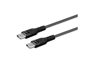 Kabel USB-C - USB-C SAVIO CL-151 60W 2 m Czarny