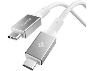 Kabel USB-C - USB-C SPIGEN EB10015CC Essential 100W 1.5 m Biały