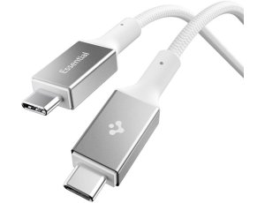 Kabel USB-C - USB-C SPIGEN EB24015CC Essential 240W 1.5 m Biały