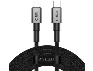 Kabel USB-C - USB-C TECH-PROTECT UltraBoost DNA 100W 3 m Szary