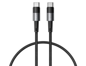 Kabel USB-C - USB-C TECH-PROTECT UltraBoost PD100W/5A 0.25m Szary