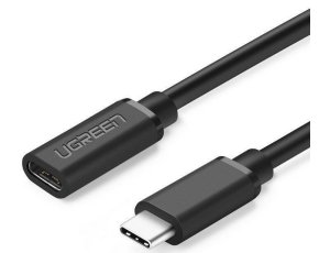 Kabel USB-C - USB-C UGREEN ED008 60W 0.5 m Czarny