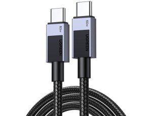 Kabel USB-C - USB-C UGREEN L524 60W 0.5 m Szary