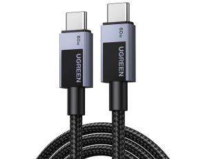 Kabel USB-C - USB-C UGREEN L524 60W 3m Szary