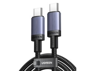 Kabel USB-C - USB-C UGREEN L528 100W 0.5 m Szary