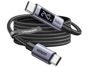 Kabel USB-C - USB-C UGREEN L530 240W PD 2 m Czarny