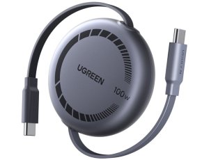 Kabel USB-C - USB-C UGREEN L531 100W 1 m Szary