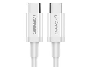 Kabel USB-C - USB-C UGREEN US264 60W 1.5 m Biały