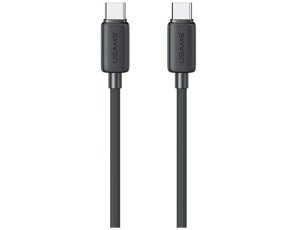 Kabel USB-C - USB-C USAMS KY Series US-SJ691 60W 1 m Czarny