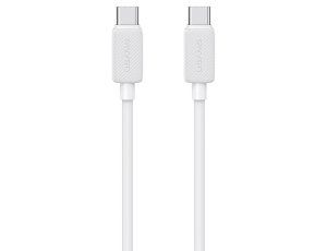 Kabel USB-C - USB-C USAMS KY Series US-SJ696 60W 2 m Biały