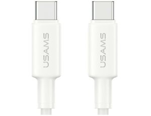 Kabel USB-C - USB-C USAMS U90 60W 1 m Biały