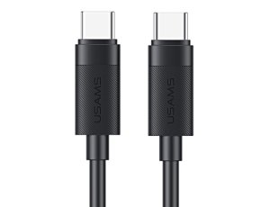 Kabel USB-C - USB-C USAMS U94 60W 1 m Czarny