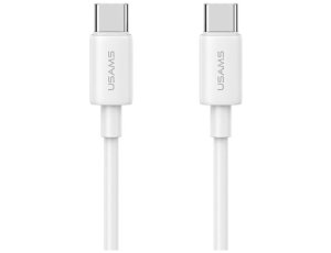 Kabel USB-C - USB-C USAMS US-SJ711 60W 1 m Biały