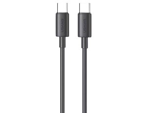 Kabel USB-C - USB-C USAMS US-SJ711 60W 1 m Czarny