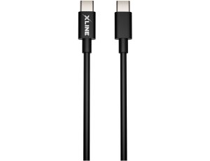 Kabel USB-C - USB-C XLINE 60W 1 m Czarny