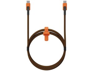 Kabel USB-C - USB-C XTORM Xtreme CXX2006 PD Ultra 240W 1.5 m Pomarańczowo-czarny