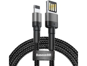 Kabel USB - Lightning BASEUS Cafule 2 m Czarno-szary