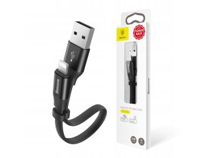 Kabel USB - Lightning BASEUS Nimble 0.23 m Szary