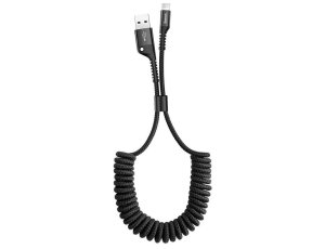 Kabel USB - Lightning BASEUS Spring 1 m Czarny