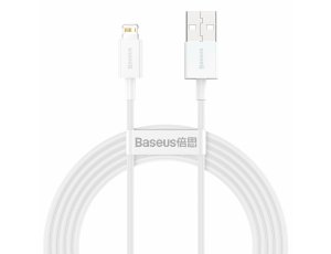 Kabel USB - Lightning BASEUS Superior Series 2 m Biały