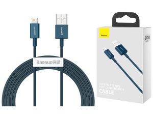Kabel USB - Lightning BASEUS Superior Series 2 m Niebieski