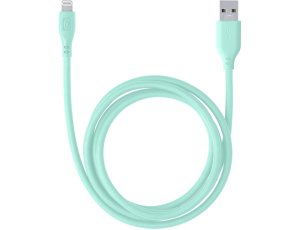 Kabel USB - Lightning CELLULARLINE Soft 1.2 m Zielony